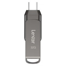 Lexar JumpDrive LJDD400032G-BNQNG unidad flash USB 32 GB USB Tipo C 3.2 Gen 1 (3.1 Gen 1) Gris (Espera 4 dias)