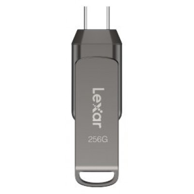 Lexar JumpDrive LJDD400256G-BNQNG unidad flash USB 256 GB USB Tipo C 3.2 Gen 1 (3.1 Gen 1) Gris (Espera 4 dias)