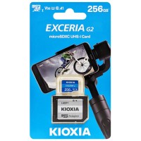 MICRO SD KIOXIA 256GB EXCERIA G2 W/ADAPTOR