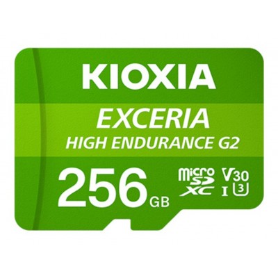 MICRO SD KIOXIA 256GB HIGH ENDURANCE G2 MICRO SD KIOXIA 256GB HIGH ENDURANCE G2