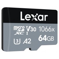 Lexar Professional 1066x microSDXC UHS-I Cards SILVER Series 64 GB Clase 10 (Espera 4 dias)