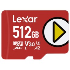 Lexar PLAY microSDXC UHS-I Card 512 GB Clase 10 (Espera 4 dias)