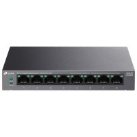 TP-Link LiteWave LS108GP switch No administrado Gigabit Ethernet (10/100/1000) Energía sobre Ethernet (PoE) Negro (Espera 4 dias)
