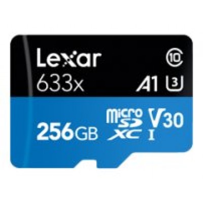 Lexar 633x 256 GB MicroSDXC UHS-I Clase 10 (Espera 4 dias)