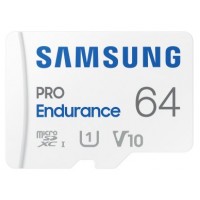 MICRO SD 64 GB PRO ENDURANCE 1 ADAP. CLASS 10 SAMSUNG (Espera 4 dias)