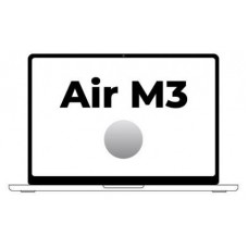 MACBOOK AIR APPLE 13"" M3 8CORE GPU SILVER 16GB 256GB (Espera 4 dias)