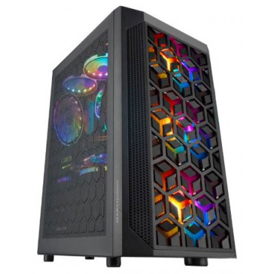 CAJA MICROATX GAMING MARS GAMING MCMESH BLACK