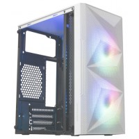 CAJA MINITORRE MICROATX MCME BLANCO MARS GAMING (Espera 4 dias)