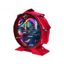 CAJA MICROATX MCORB PREMIUM RGB ROJO MARS GAMING (Espera 4 dias)