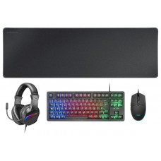 KIT COMBO PACK MCPRGB3 NEGRO MARS GAMING (Espera 4 dias)