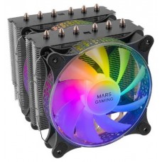 VENTILADOR UNIVERSAL A-RGB MCPU-XT NEGRO MARS GAMING (Espera 4 dias)