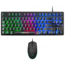KIT COMBO PACK 3EN1 RGB MCPWTKL NEGRO MARS GAMING (Espera 4 dias)