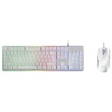 KIT COMBO PACK 3EN1 RGB MCPWTKL BLANCO MARS GAMING (Espera 4 dias)
