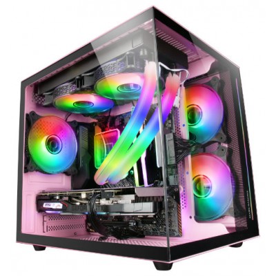 CAJA MICROATX CUBE GAMING MARS GAMING MC-VIEW