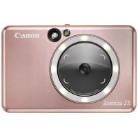 CANON CAMARA IMPRESORA INSTANTANEA ZOEMINI S2 ORO ROSA/ 8MP/ BLUETOOTH/ CAPACIDAD 10 HOJAS