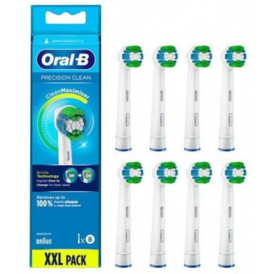 ACCESORIO DENTAL BRAUN ORAL-B EB20RB-8 PRECISION CLEAN MAXIMISER 8 UDS ACCESORIO DENTAL BRAUN ORAL-B EB20RB-8 PRECISION CLEAN MAXIMISER 8 UDS