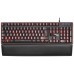 TECLADO MARS GAMING MK320 H-MECHANICAL RED ILUMINACION