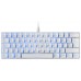 TECLADO MARS GAMING MKMINI USB BLANCO RGB MECANICO (Espera 4 dias)