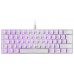 TECLADO MARS GAMING MKMINI USB BLANCO RGB MECANICO (Espera 4 dias)