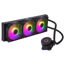 Cooler Master MasterLiquid 360L Core ARGB Carcasa del ordenador, Procesador Kit de refrigeración líquida 12 cm Negro (Espera 4 dias)