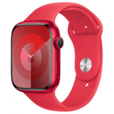 APPLE WATCH SERIES 9 CAJA ALUMINIO ROJA GPS+CELL 45mm CORREA DEPORTIVA RED S/M (Espera 4 dias)