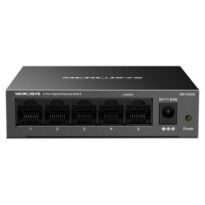 Mercusys MS105GS switch Gigabit Ethernet (10/100/1000) Negro (Espera 4 dias)