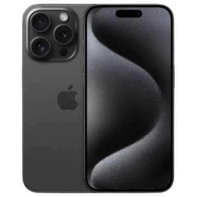 APPLE iPHONE 15 PRO 256GB BLACK TITANIUM (Espera 4 dias)