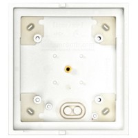 MOBOTIX SINGLE ON-WALL-HOUSING, WHITE  (P/N:MX-OPT-BOX-1-EXT-ON-PW) (Espera 4 dias)