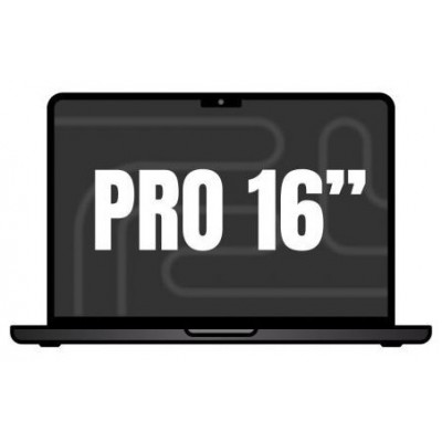 MACBOOK PRO APPLE 16"" M4 MAX 14CORE CPU+32CORE GPU 36GB 1TB SPACE BLACK (Espera 4 dias)
