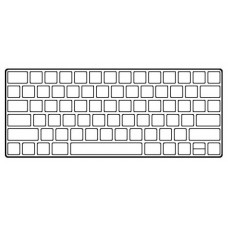 APPLE MAGIC KEYBOARD TOUCH ID PLATA (Espera 4 dias)