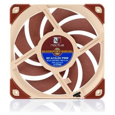 VENTILADOR 12CM NOCTUA NF-A12X25-PWM 2.000RPM MARRON (Espera 4 dias)