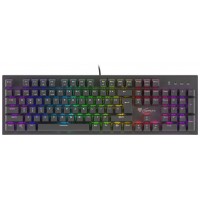 TECLADO GAMING GENESIS THOR 300 RGB MECANICO SWITCH OUTEMU ROJO