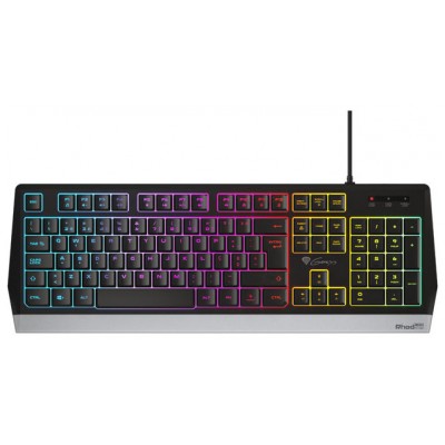 TECLADO GAMING GENESIS RHOD 300 PORTUGUES USB RETROILUMINADO NEGRO