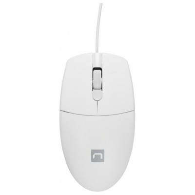 RATON NATEC RUFF 2 1000DPI OPTICO BLANCO