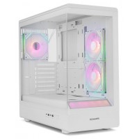 NOX Semitorre HUMMER SIGNAL Frameless ARGB Blanco