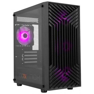 CAJA MICRO-ATX SEMITORRE NOX INFINITY EPSILON NEGRA