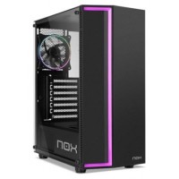 CAJA ATX SEMITORRE NOX INFINITY GAMMA NEGRA ARGB USB3