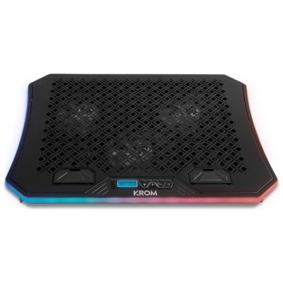 KROM Soporte KOOLER RGB LAPTOP COOLING Soporte