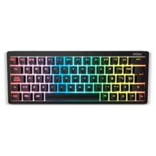 TECLADO KROM USB KREATOR 60% NEGRO RGB GAMING HOTSWAP