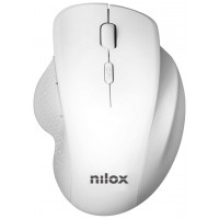 Nilox Ratón Wireless 3200 DPI, 2.4G, Blanco Nilox Ratón Wireless 3200 DPI, 2.4G, Blanco