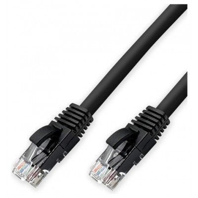 EWENT CABLE CAT.6 U/UTP, CCA, AWG24/1 LSZH NEGRO 3M (Espera 4 dias)