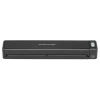 FUJITSU Escaner ScanSnap iX100, Escaner Movil LED USB 2.0 con Alimentacion USB/por red electrica, Simplex, A4, 12 ppm/12 ipm.