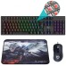 Hiditec Combo Gaming GK400 Tecl+Rat+Alfombrilla