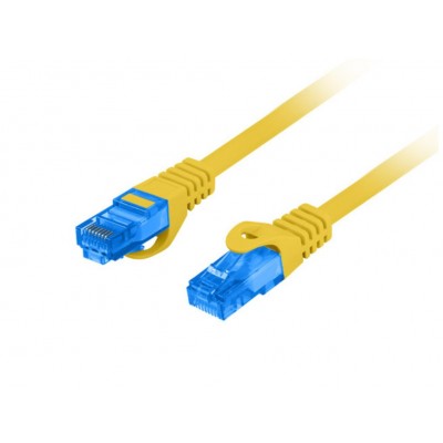 CABLE RED LANBERG CAT.6A S/FTP LSZH CCA 1M AMARILLO FLUKE PASSED CABLE RED LANBERG CAT.6A S/FTP LSZH CCA 1M AMARILLO FLUKE PASSED