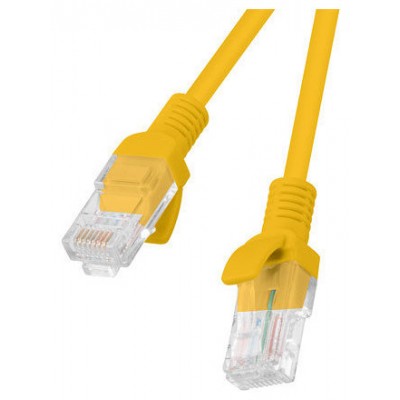 CABLE RED LANBERG LATIGUILLO CAT.6 UTP 5M NARANJA FLUKE  PASSED