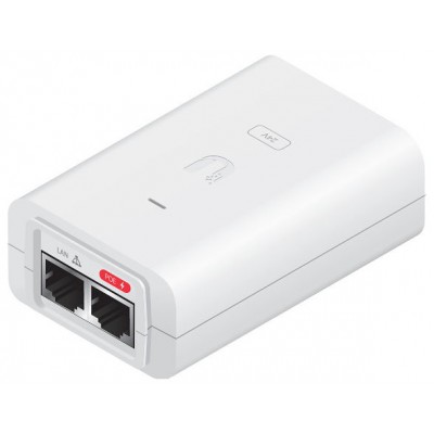 INYECTOR POE UBIQUITI POE-24-12W-WH POE ADAPTER 24V 5A 10/100 BLANCO