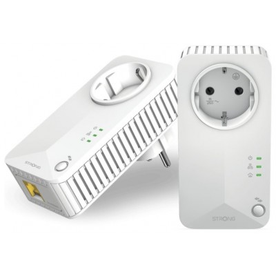 Strong Powerline 600 Duo 600 Mbit/s Ethernet Blanco 2 pieza(s) (Espera 4 dias)