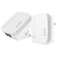 Strong POWERLWF600DUOMINI adaptador de red PowerLine 600 Mbit/s Ethernet Wifi Blanco 2 pieza(s) (Espera 4 dias)