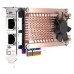 QNAP QM2-2P2G2T adaptador y tarjeta de red Interno Ethernet 2500 Mbit/s (Espera 4 dias)