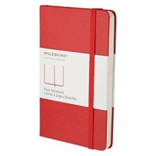 LIBRETA CLASICA TAPA DURA ROJA P (9X14CM) LISA MOLESKINE QP012R (Espera 4 dias)